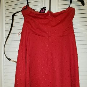 Strapless Mini Party Dress